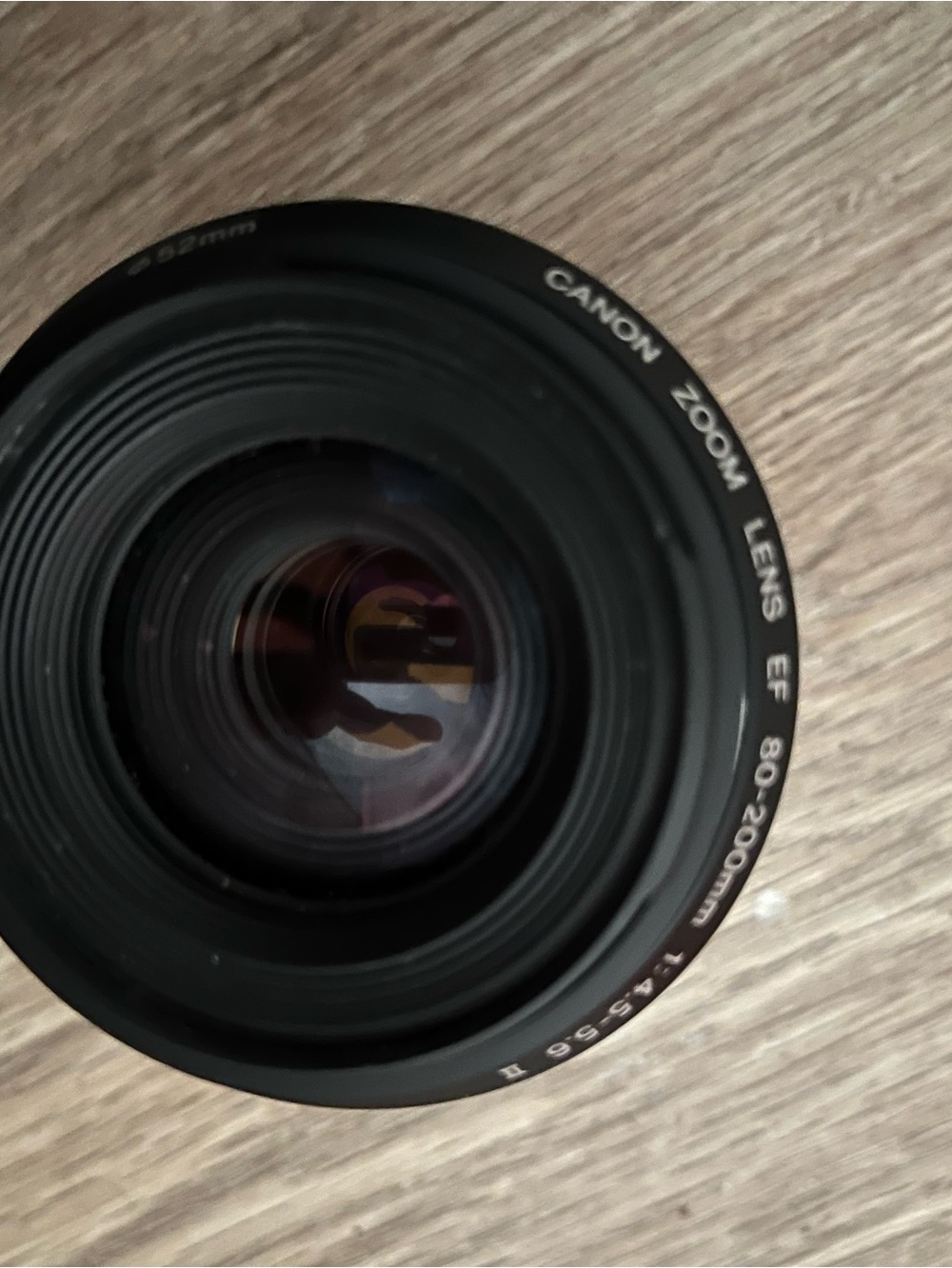 Canon EF 80-200mm Zoom Lens in Black